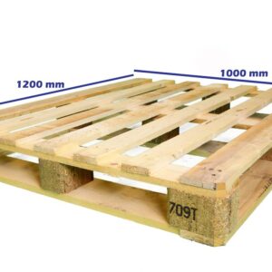 Palet Reciclado 1200 x 1000 Fuerte Perimetral