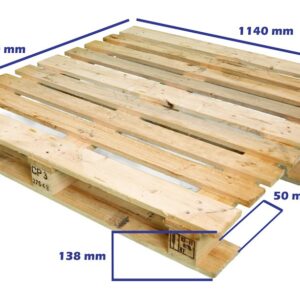 Palet Reciclado CP3 1140 x 1140