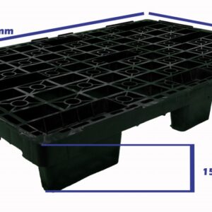 Alquiler de Palet Plástico Ligero Encajable 12089T
