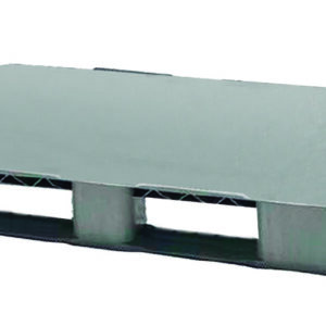 Palet de plástico higiénico 1200 x 800 - Plasteel 120