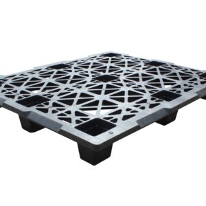 Palet de plástico reciclado 1200 X 1000 Encajable
